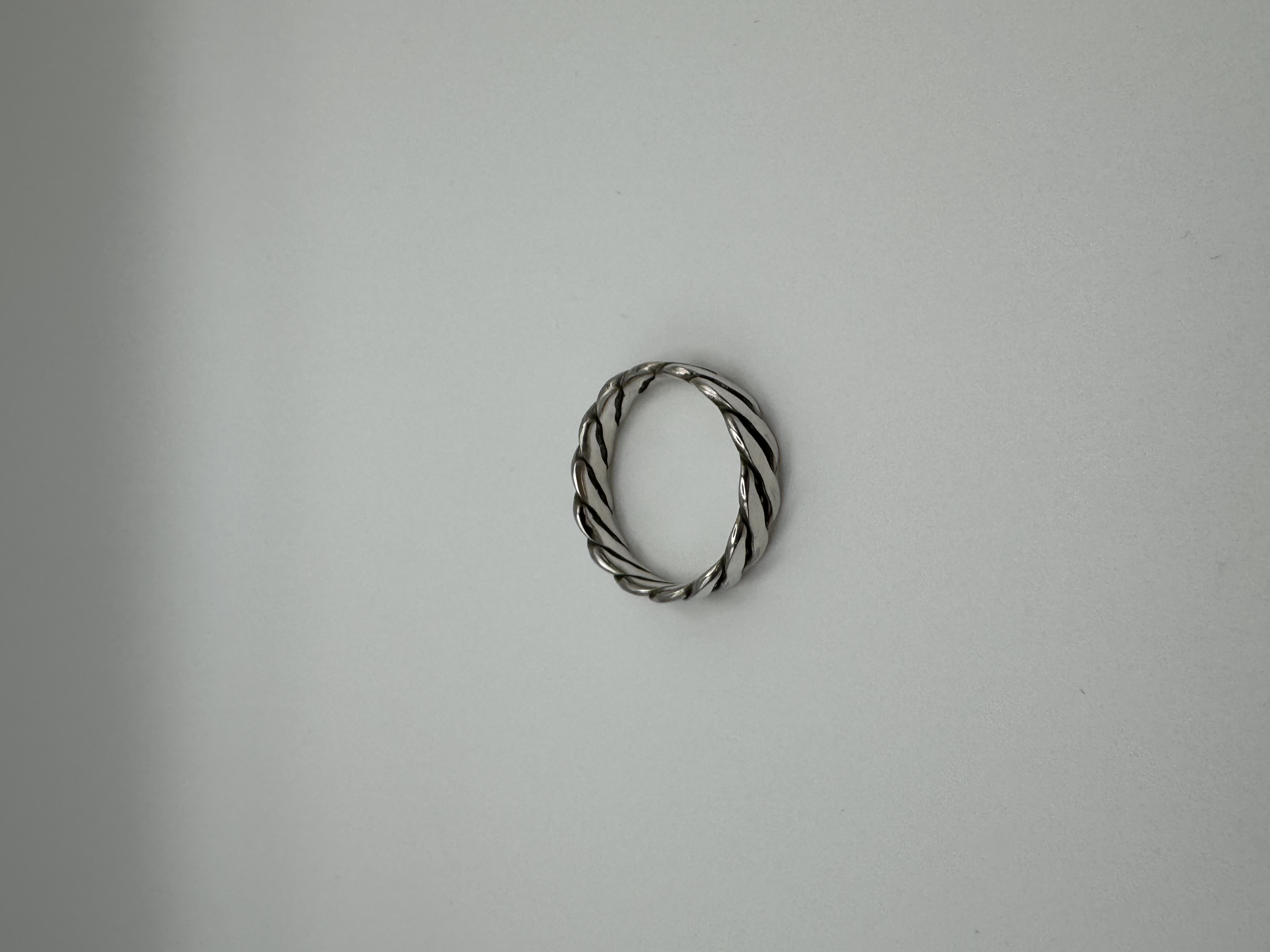 Sterling Silver Cable Band